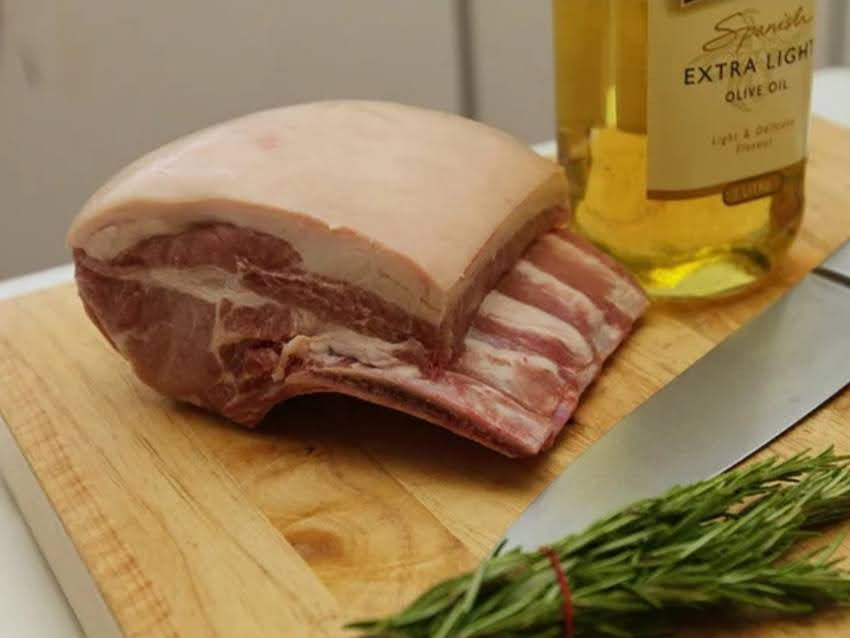 Bone-In Pasture Raised Pork Loin Rib Roast