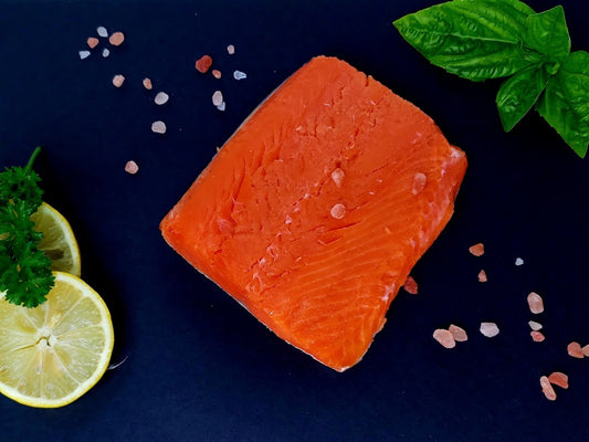 Wild Caught and Harvested Alaskan Sockeye Salmon