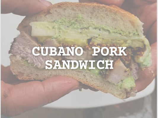 Cubano Pork Sandwich