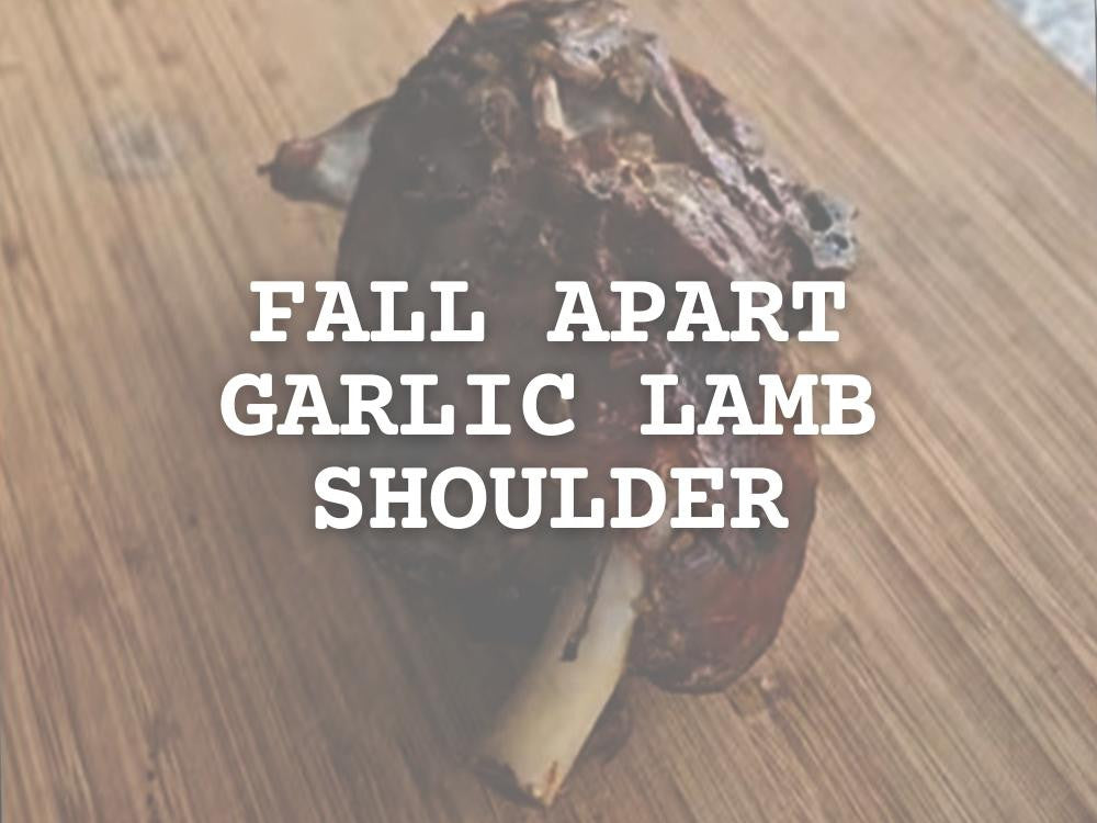 Simple, Fall-Apart Garlic Lamb Shoulder