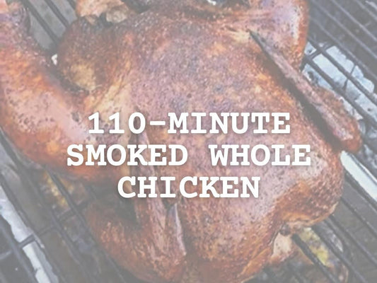 110-Minute Smoked Whole Chicken