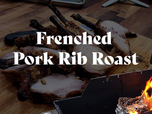 Smoked Pork Rib Roast