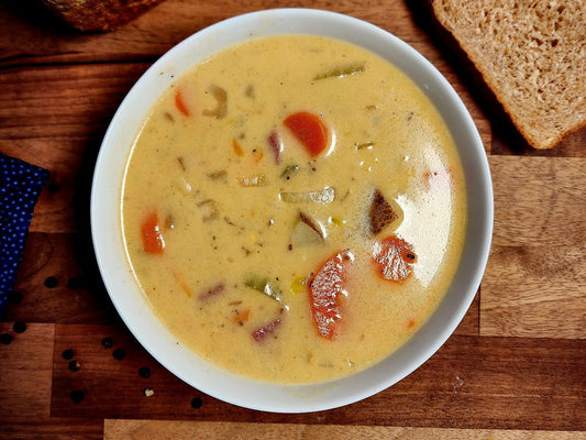 Ham and Cheddar Chowder