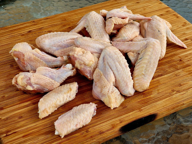 Pasture Raised, Free Range Chicken Wings