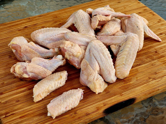 Pasture Raised, Free Range Chicken Wings