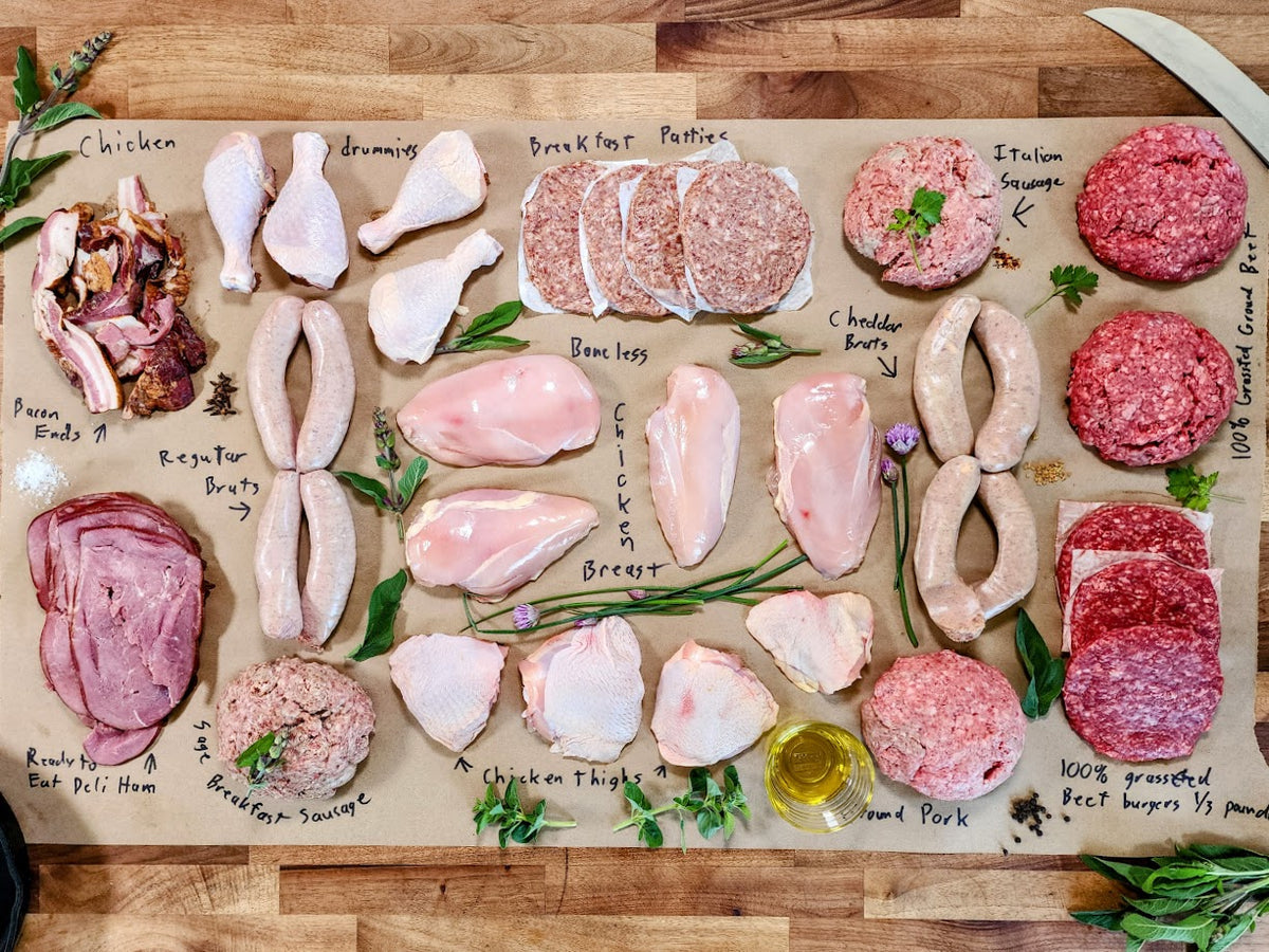 67 Meat Curated Favorites Meat Box – Sparrow Hill Farm
