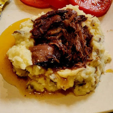 Grass Fed, Grass Finished Lamb in a Braised Lamb Neck Recipe