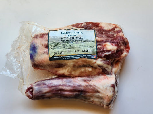 Grass Fed And Finished Beef Ox-Tail