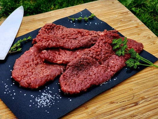 Grass Fed and Finished Beef Cube Steak