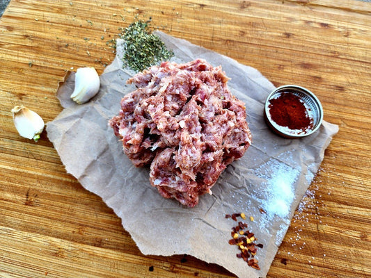 Ground Italian, Pasture-Raised, Natural Recipe Pork Sausage