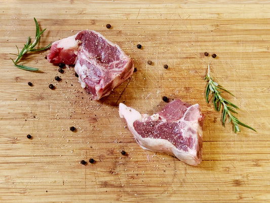 Grass Fed and Finished Lamb Chops