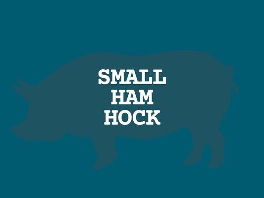 Small Naturally Smoked Pasture-Raised Pork Ham Hock Graphic