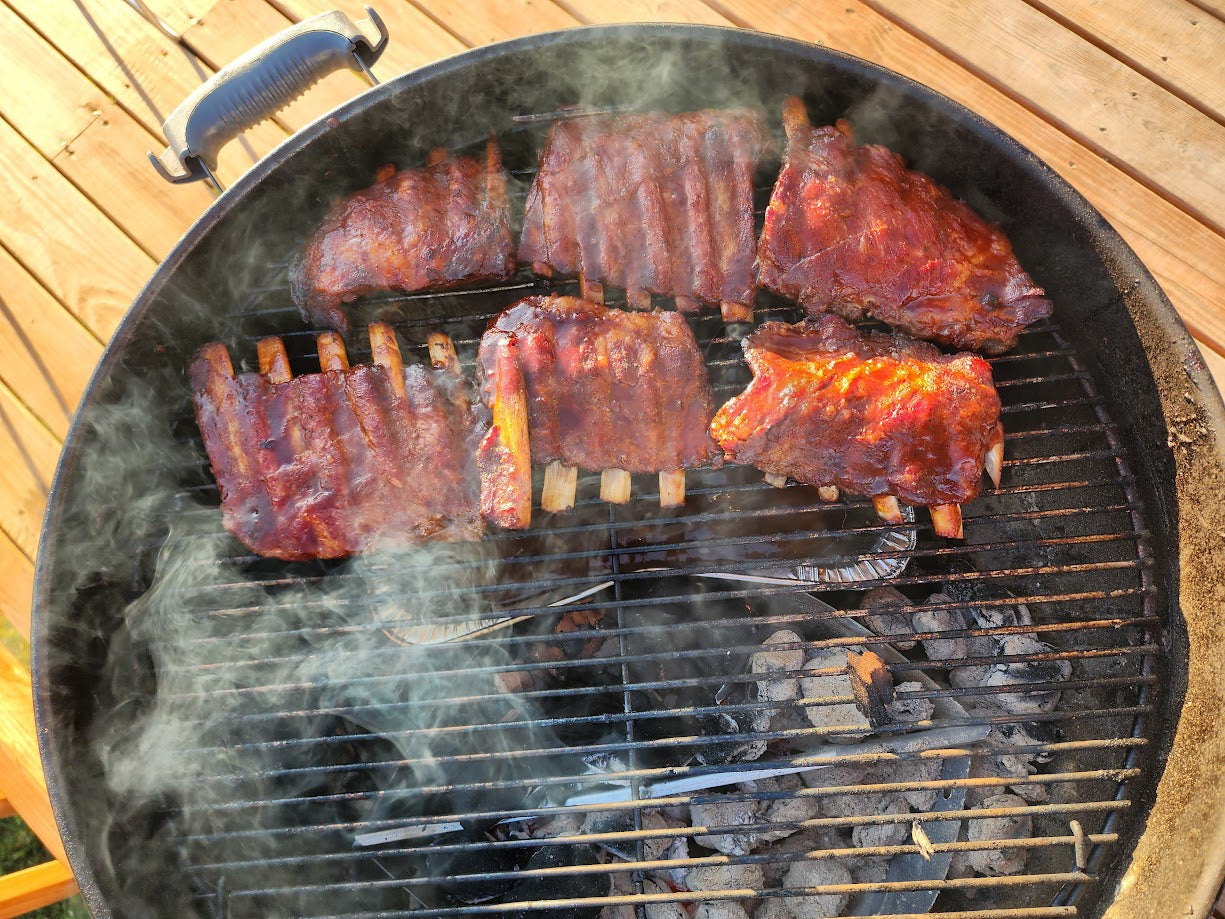 Pork Spare Ribs on the Grill